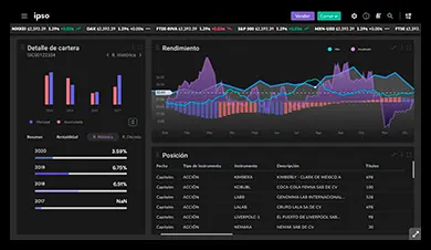 Pantalla del producto rediseñado.