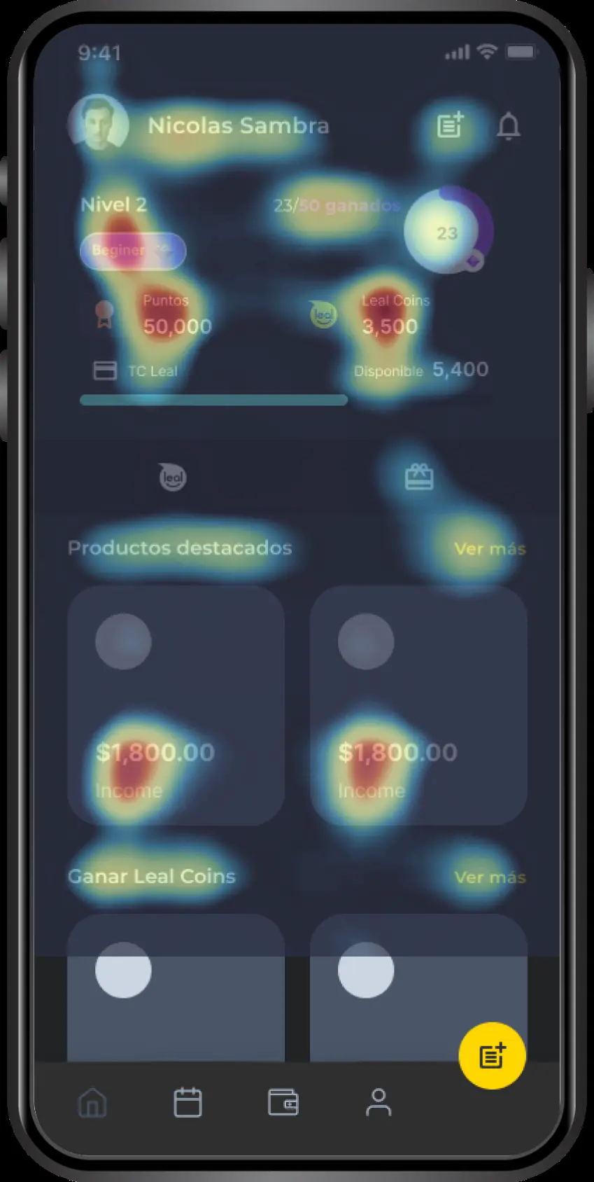 Tercer heatmap de atención.