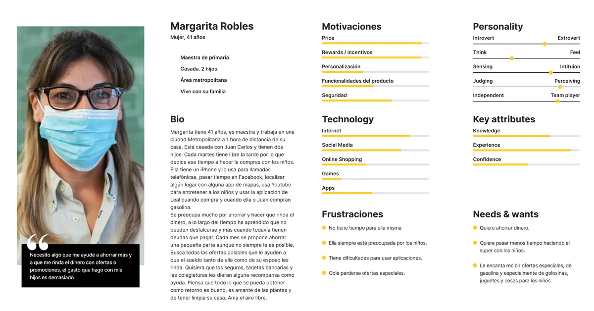 Cuarta user persona.